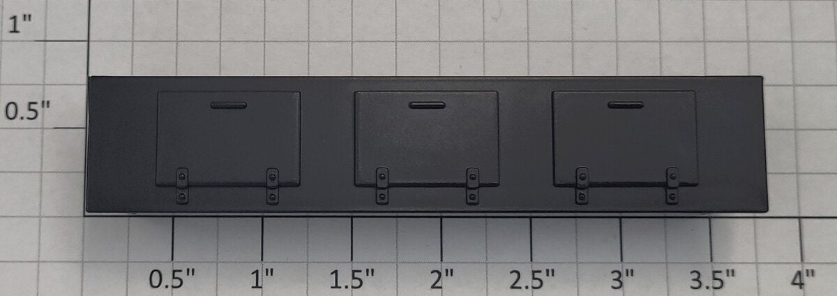 Lionel 26707-74 Black Plastic Work Tool Box