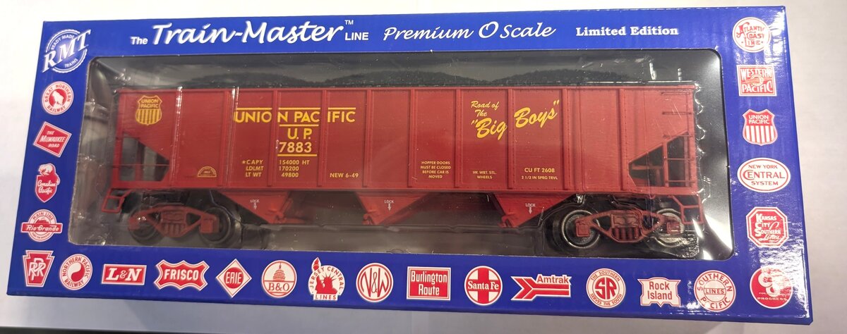 RMT 66217 O Union Pacific 3-Bay Coal Hopper Car w/ Load37.95