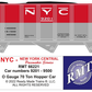 RMT 66221 O NYC Pacemaker 3-Bay Coal Hopper Car w/ Load