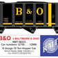 RMT 66223 O B&O 3-Bay Coal Hopper Car w/ Load
