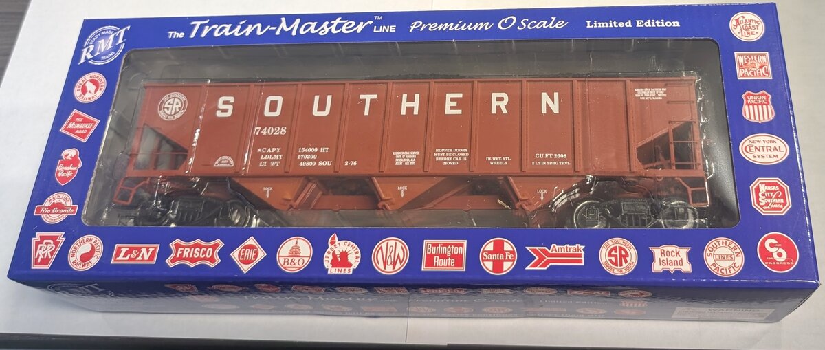 RMT 66225 O SOU 3-Bay Coal Hopper Car w/ Load