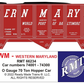 RMT 66234 O Western Maryland 3-Bay Coal Hopper Car w/ Load