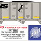 RMT 66247 O NS TOP GON 3-Bay Coal Hopper Car w/ Load