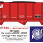 RMT 66255 O CP RAIL 3-Bay Coal Hopper Car w/ Load
