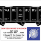 RMT 66256 O D&H 3-Bay Coal Hopper Car w/ Load