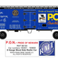 RMT 86193 O Pride of Newark Beer Woodside Reefer Car