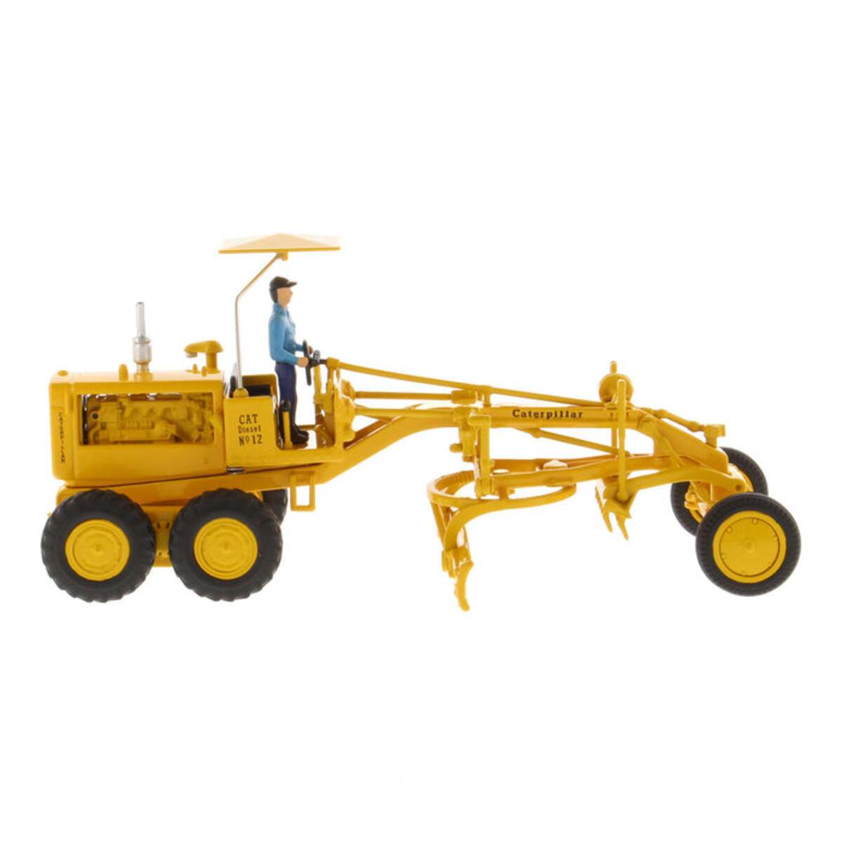 DieCast Masters 85761 1:50 Caterpillar No. 12 Motor Grader Diecast Model