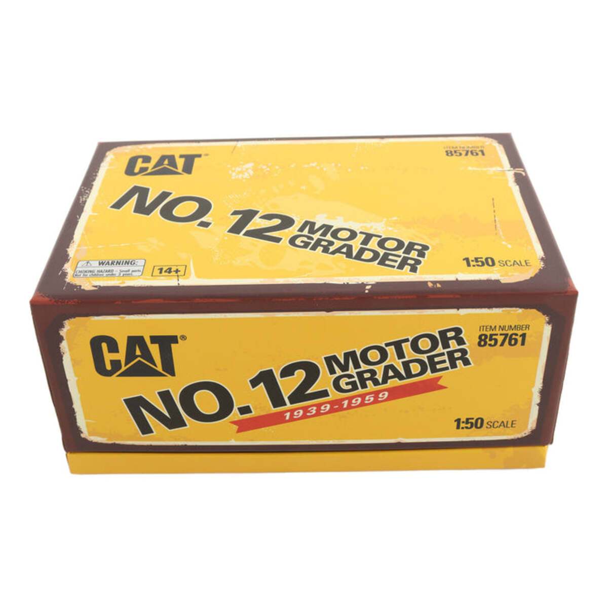 DieCast Masters 85761 1:50 Caterpillar No. 12 Motor Grader Diecast Model
