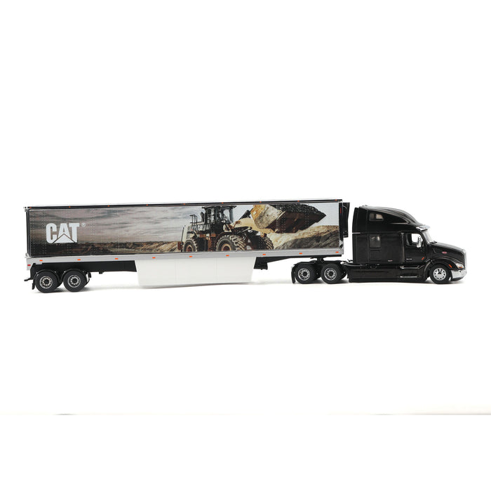 DieCast Masters 85768 1:50 Peterbilt 579 Ultra Loft Tractor w/Cat Mural Trailer