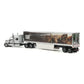 DieCast Masters 85769 1:50 International Lonestar Sleeper with Cat Mural Trailer