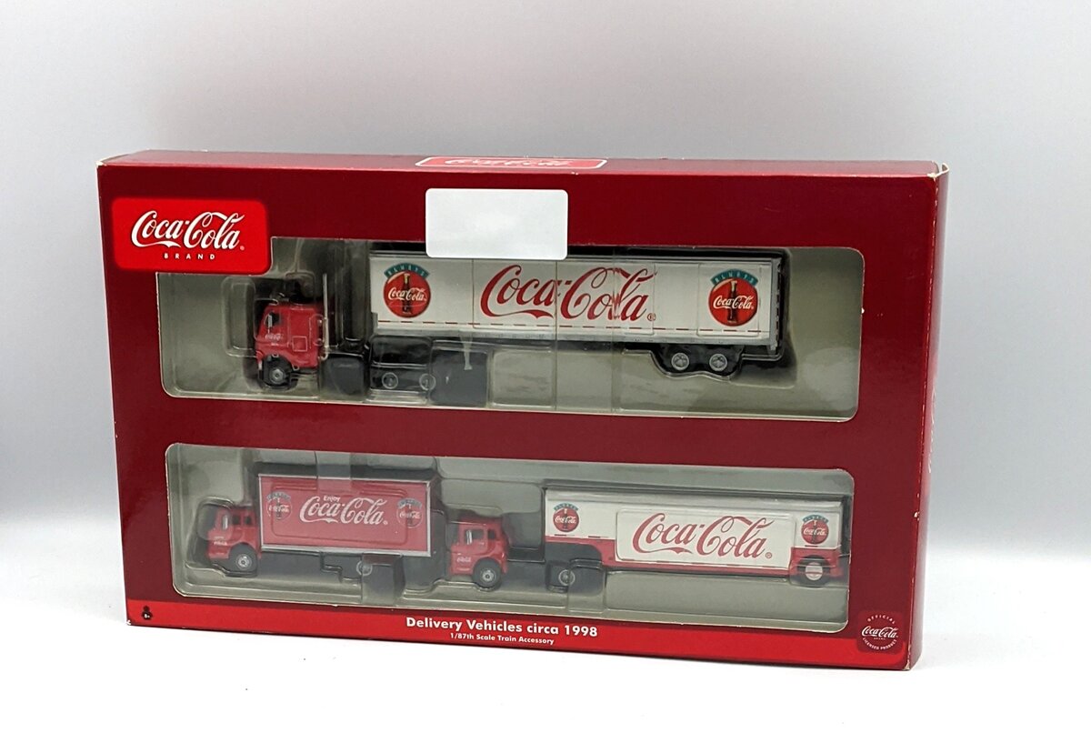 Coca-Cola 8214 HO Delivery Vehicles 3-pair