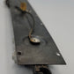 American Flyer 49500-501 Black Passenger Car Frame w/ Operating Coupler Trucks