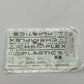 The Herald King PR-16 HO White "ACF Center Flow" Covered Hopper Black Decal