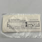 The Herald King PR-11 HO White Covered Hopper Black Lettering Decal