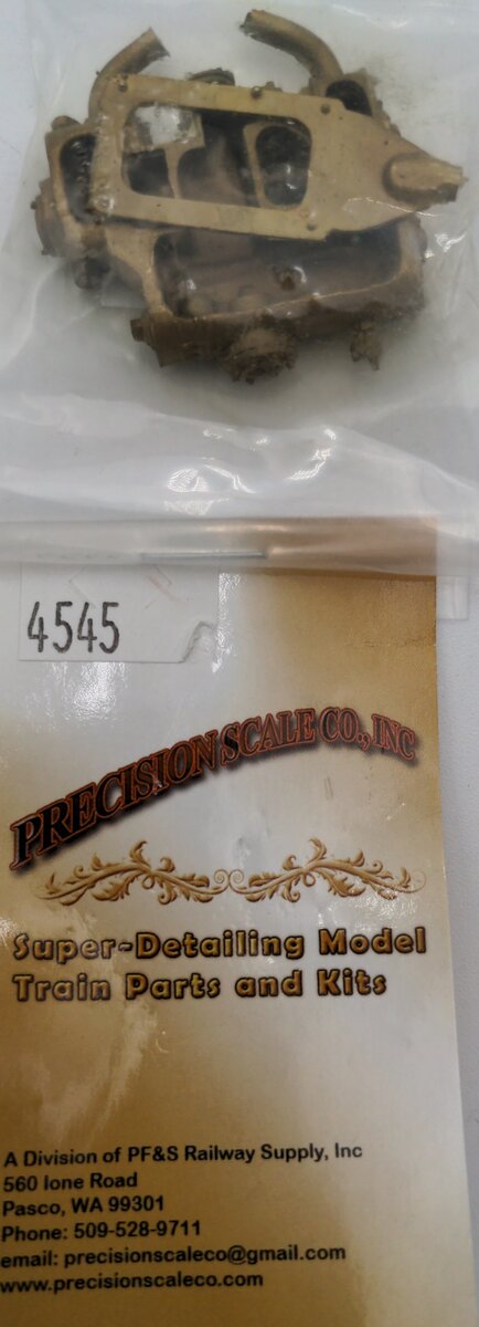 Precision Scale O 4545 Heater, Worthington BL-4B Feedwater (Brass Casting Kit)