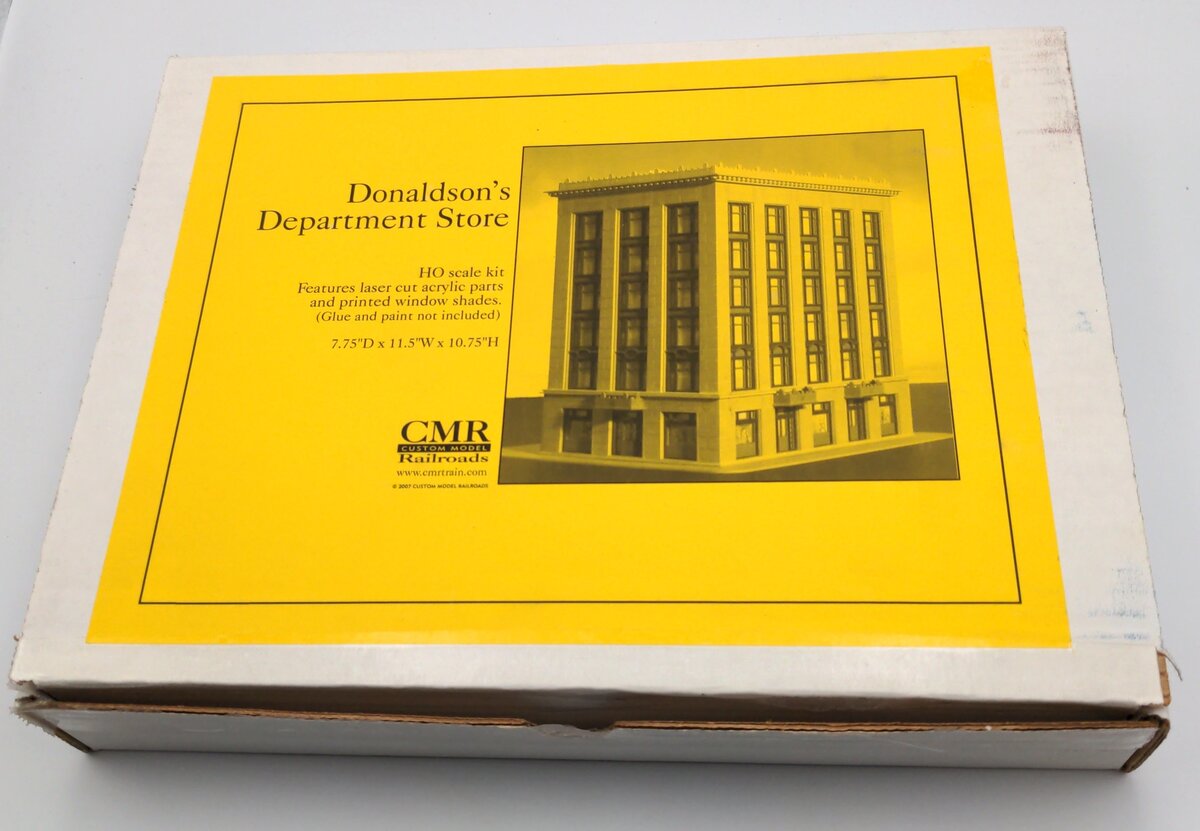 Custom Model Railroads HO Scale Donaldson's Department Store