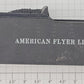 American Flyer 9667-2 S PRR Tender Shell with Broken Ladder Rail
