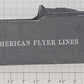 American Flyer 9667-2 S PRR Tender Shell with Broken Ladder Rail