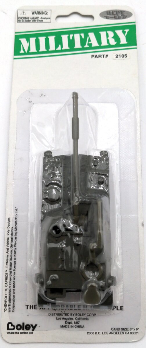 Boley 2105 1:87 Dept. 1-87 Series  Boley Military Howitzer Tank