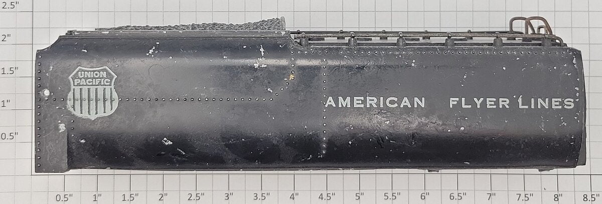 American Flyer PA8912A S Scale Union Pacific Tender Shell without Front End