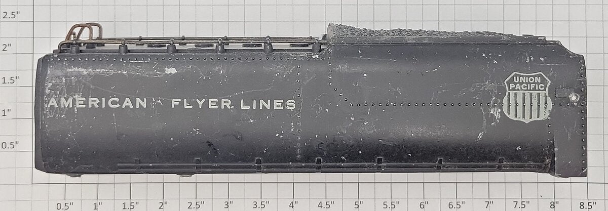 American Flyer PA8912A S Scale Union Pacific Tender Shell without Front End