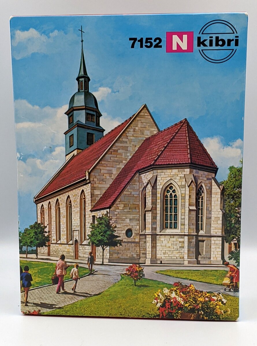 Kibri 7152 N Scale Cathedral Church Building Kit