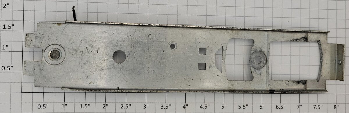 American Flyer XA14A730X S Scale Switcher Diesel Frame with Lamp Socket