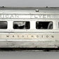 American Flyer 11737 S Scale Chrome Washington Observation Car Shell w/o Stripe