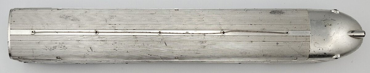 American Flyer 11737 S Scale Chrome Washington Observation Car Shell w/o Stripe