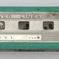 American Flyer 11789 S Scale Silver and Green Painted Columbus Combine Car Shell