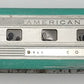 American Flyer 11789 S Scale Silver and Green Painted Columbus Combine Car Shell