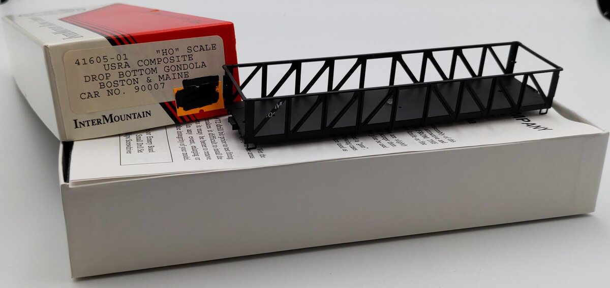 InterMountain 41605-01 HO Scale Drop Bottom Gondola BM Model Kit 90007