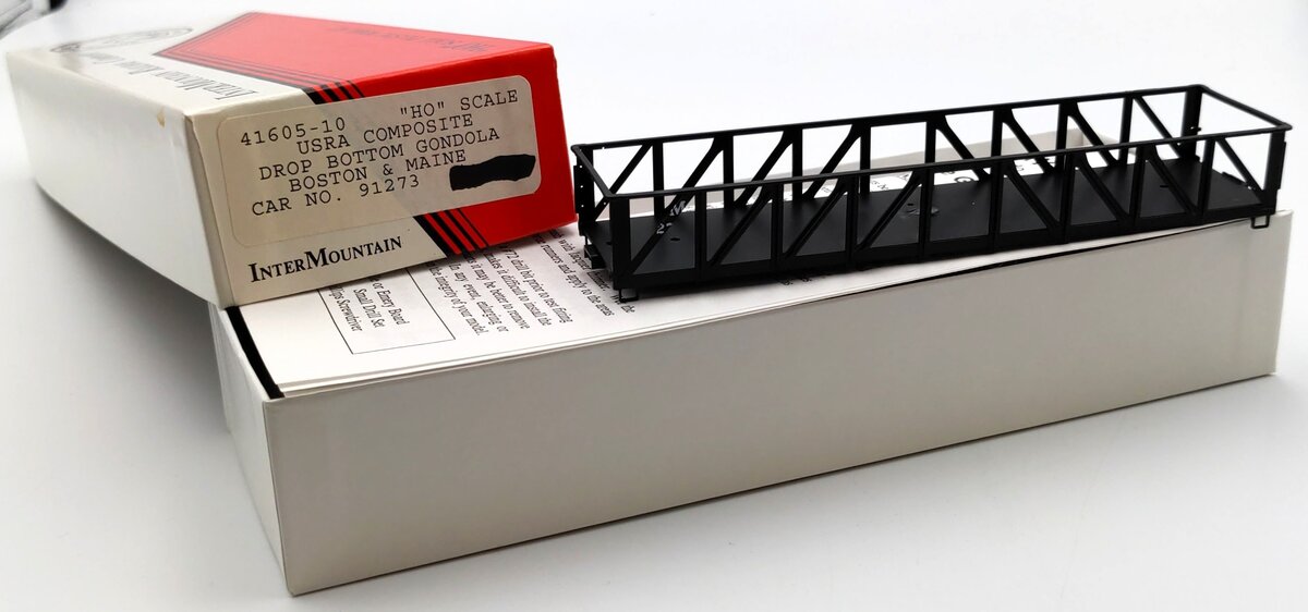 InterMountain 41605-10 HO Scale Drop Bottom Gondola BM Model Kit 91273