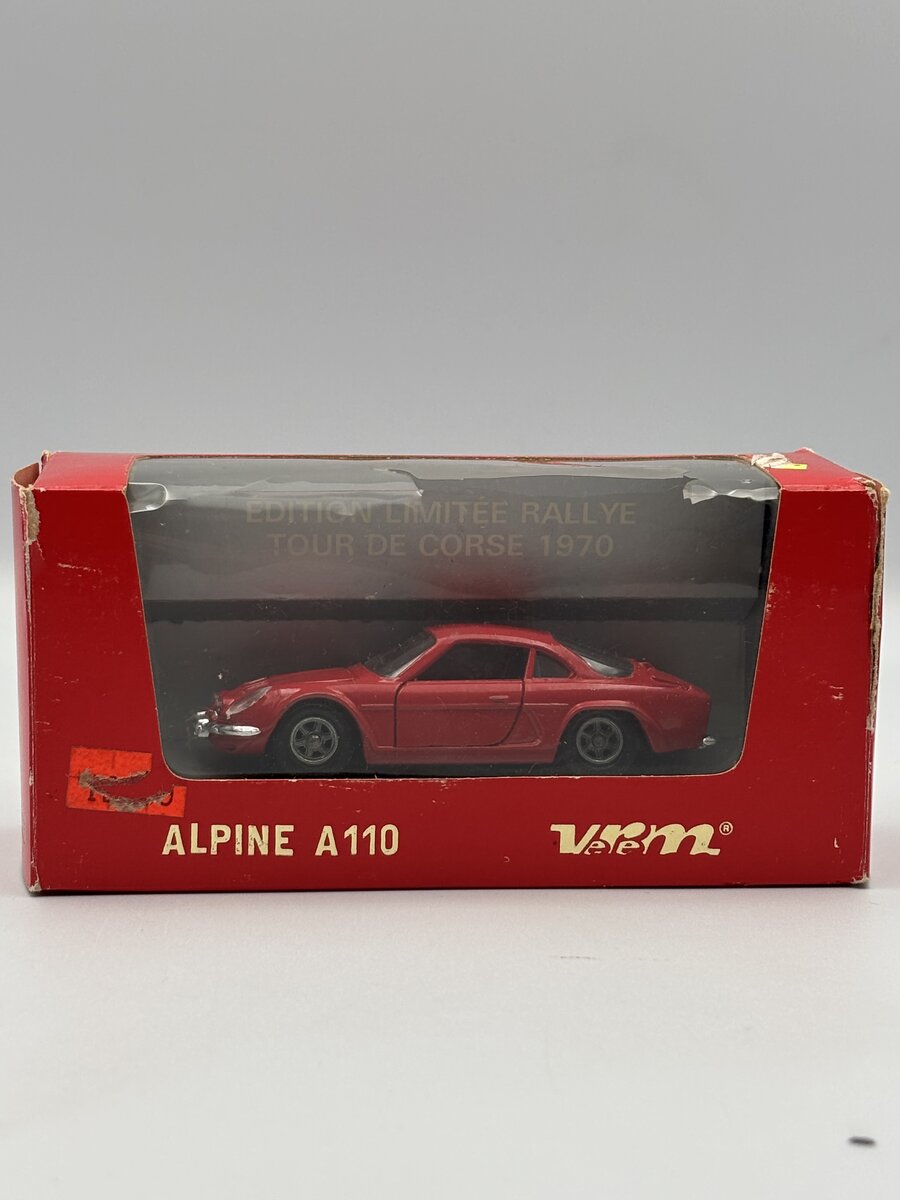 Verem Alpine 1:43 Tour De Corse 1970 Red Alpine A110 Diecast