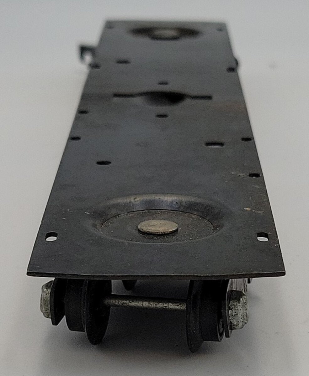 American Flyer 718-2 Mail Pick-Up Stamped Car Frame w/ Operating Couplers #718