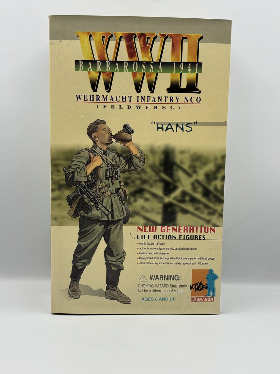 Dragon 70002 1:6 WWII Barbarossa 1941  Wehrmacht Infantry NCO Figure "Hans"