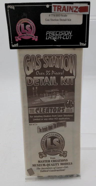 Master Creations 774 HO Scale Gas Station Details Kit