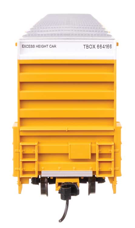 Walthers 910-3114 HO TTX 60' High Cube Plate F Horizontal Post Boxcar #664166