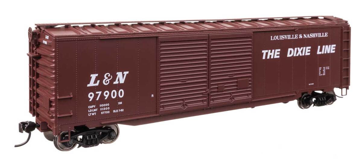 Walthers 910-46607 HO LN 50' AAR Improved Double-Door Boxcar RTR #97900
