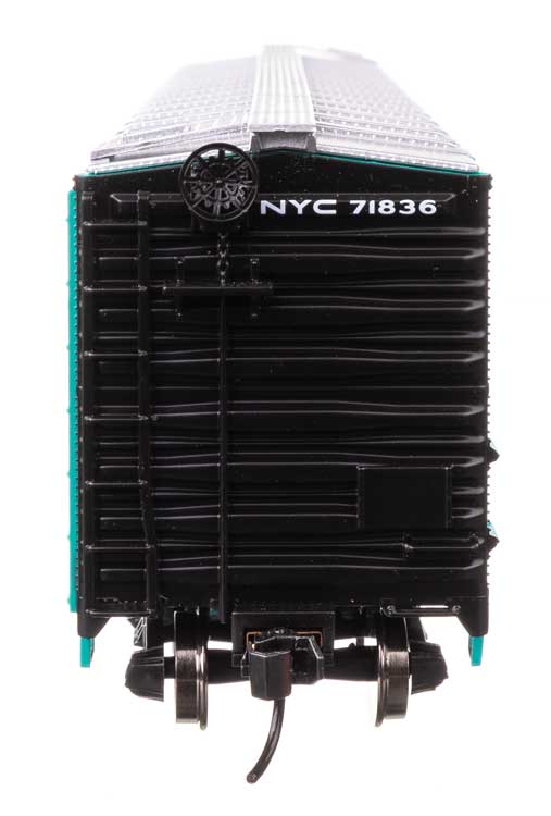 Walthers 910-46611 HO NYC 50' AAR Improved Double-Door Boxcar RTR #71836