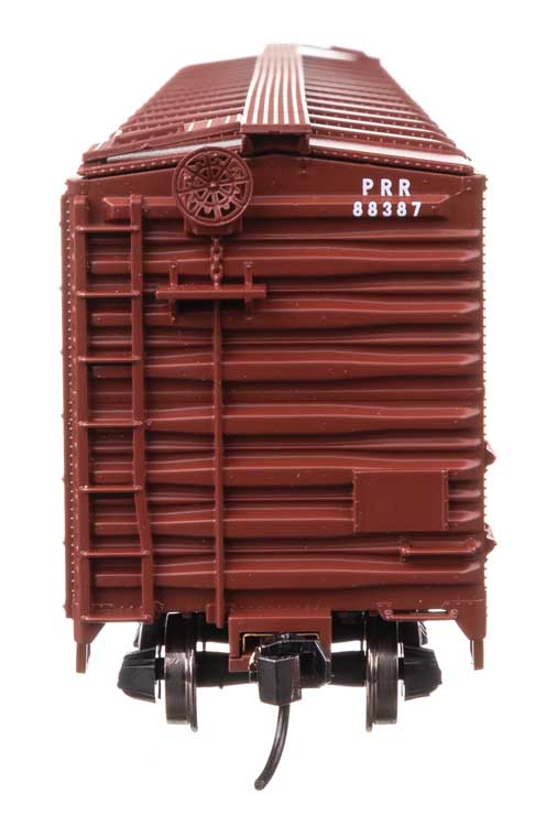 Walthers 910-46615 HO PRR 50' AAR Improved Double-Door Boxcar RTR #88387