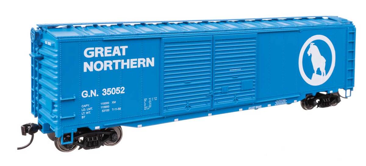 Walthers 910-46604 HO GN 50' AAR Improved Double-Door Boxcar RTR #35052