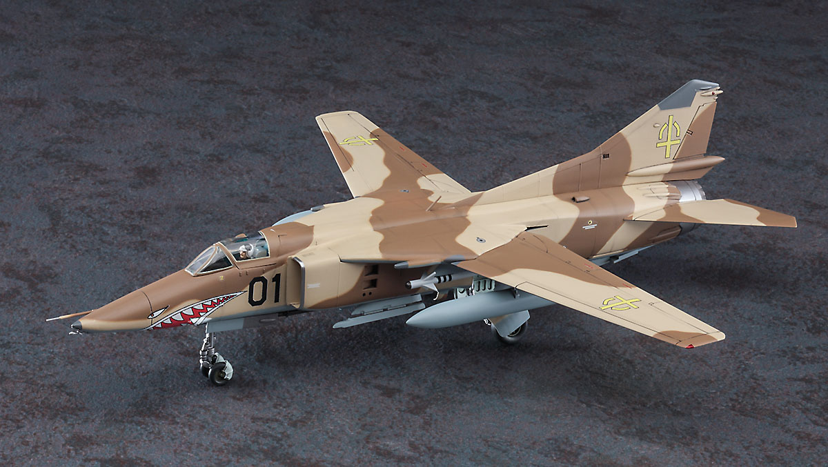 Hasegawa 64776 1:72 [Area-88] MiG-27 Flogger D "Colonel Killvic" Model Kit