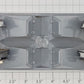 American Flyer PA9970 Plastic Gray Hopper Car with Trucks