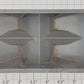 American Flyer PA9970 Plastic Gray Hopper Car with Trucks
