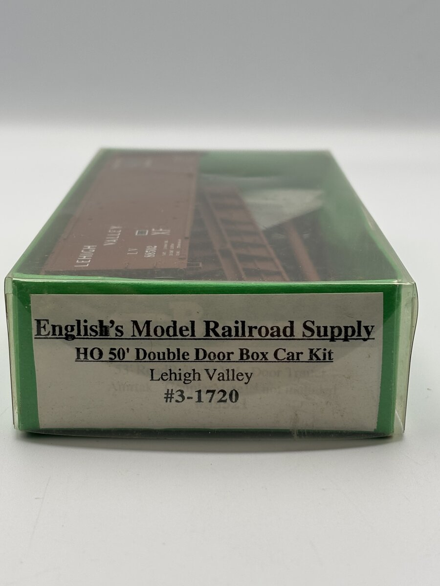Bowser 3-1720 HO 50' Double Door Boxcar Kit Lehigh Valley