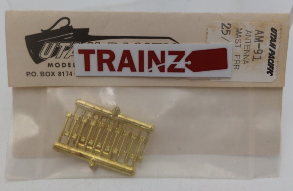 Utah Pacific Models RR Product AM-91 HO Scale Antenna Mast for PRR Brass Casting