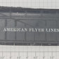 American Flyer PA9312 S Cast New York Central Hudson Tender Shell w/ Broken Step