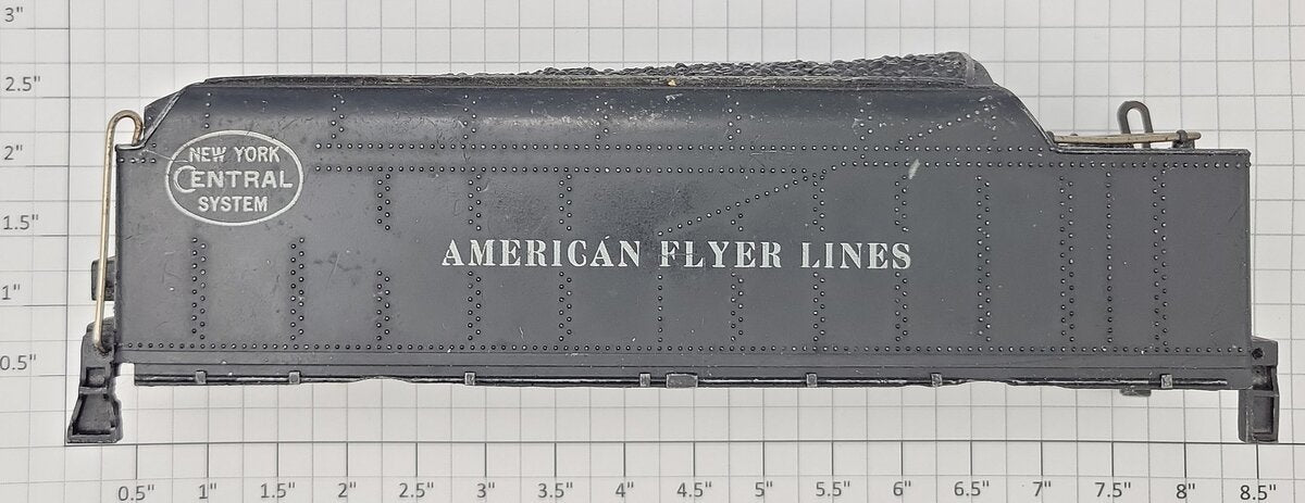 American Flyer PA9312 S Cast New York Central Hudson Tender Shell w/ Broken Step