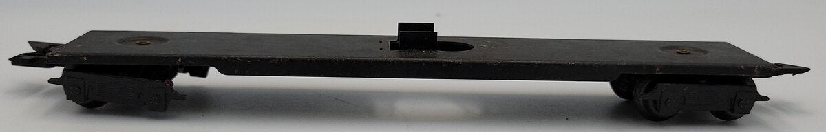Marx MX-234-2 O Gauge Tinplate Passenger Car Frame w/ Operating Coupler Trucks